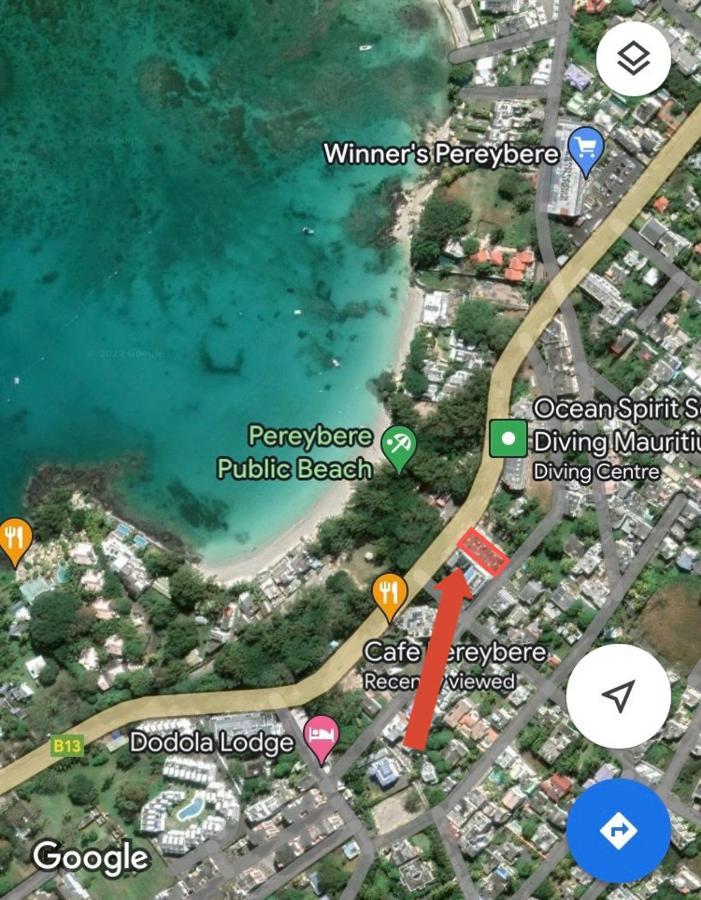 Pereybere Marlin Studio Apartment Pereybere Beach Екстериор снимка